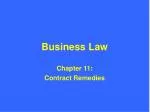 Business Law - slide 1