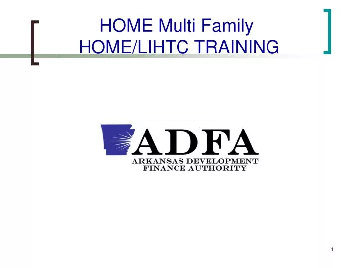 home multi family home lihtc training