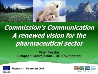Commission’s Communication A renewed vision for the pharmaceutical sector