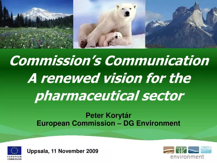commission s communication a renewed vision for the pharmaceutical sector