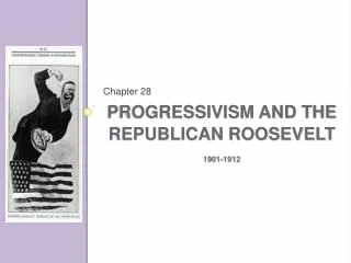 Progressivism and the Republican Roosevelt 1901-1912