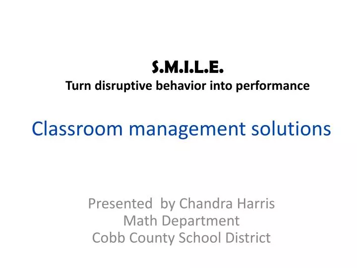 classroom management solutions