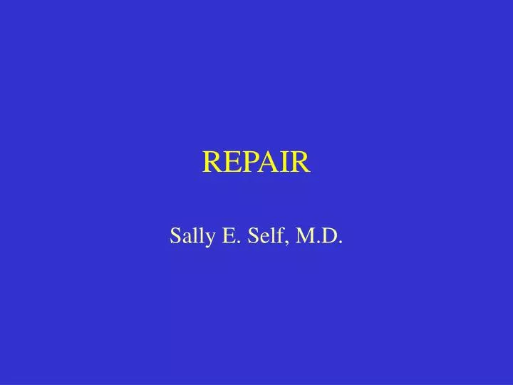 repair