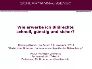 Übersicht I.		Einführung: Was macht den Erwerb von 	Bildrechten grundsätzlich riskant? II. 	Do it yourself! III. 	Kosten