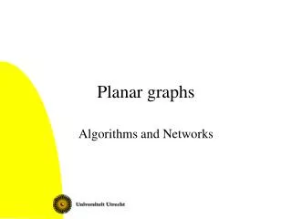 Planar graphs