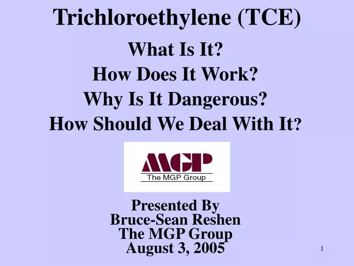 trichloroethylene tce