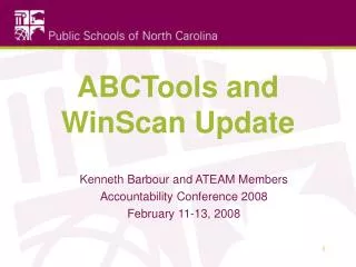 ABCTools and WinScan Update