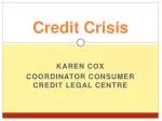 Credit Crisis - slide 1