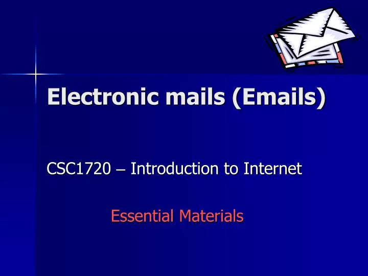 electronic mails emails