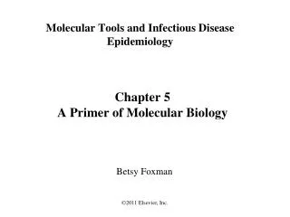 Chapter 5 A Primer of Molecular Biology