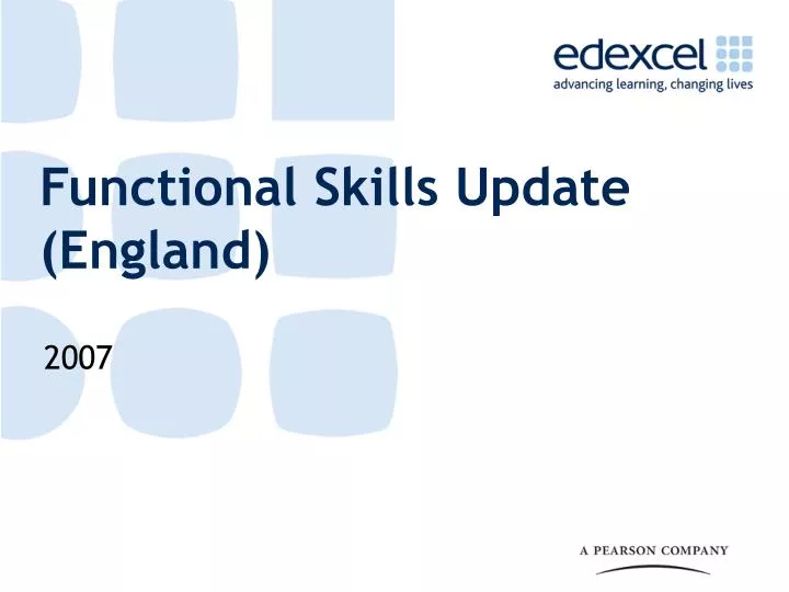 functional skills update england
