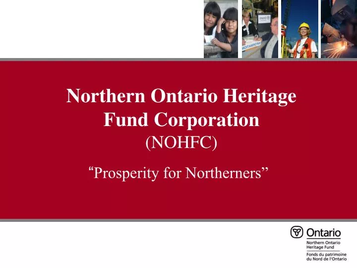 northern ontario heritage fund corporation nohfc