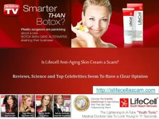 Lifecell South Beach Skincare Reveals the Fountain of Youth