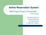 Airline Reservation System - slide 1