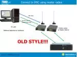 PC with TRBOnet RadioServer Software - slide 1