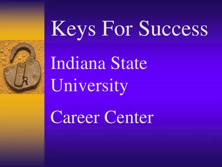 PPT Indiana State University PowerPoint Presentation free download