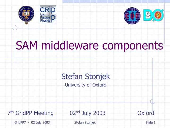sam middleware components