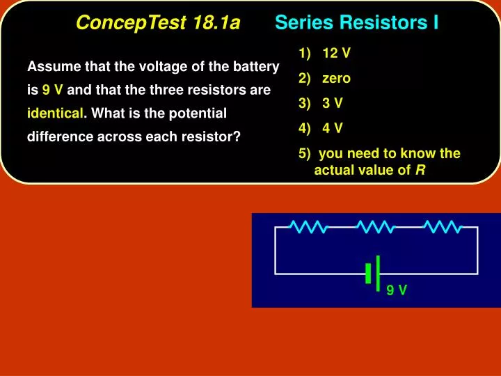 conceptest 18 1a series resistors i