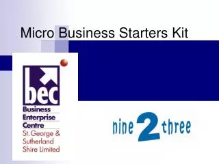 Micro Business Starters Kit