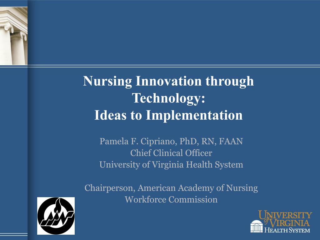 Student Nurses Innovation Project Examples PPT - Nursing Innovation through Technology: Ideas to Implementation ...