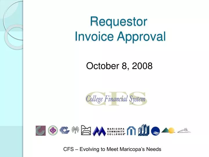 requestor invoice approval