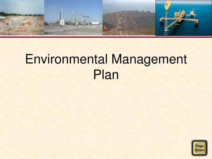 environmental management plan