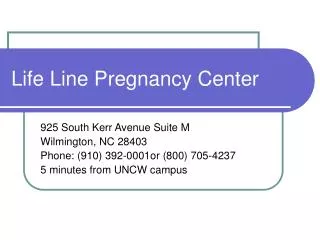 Life Line Pregnancy Center