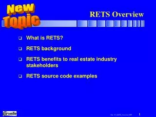 RETS Overview