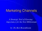 Marketing Channels - slide 1