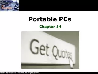 Portable PCs