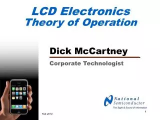 LCD Electronics Theory of Operation