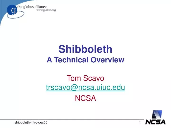 shibboleth a technical overview