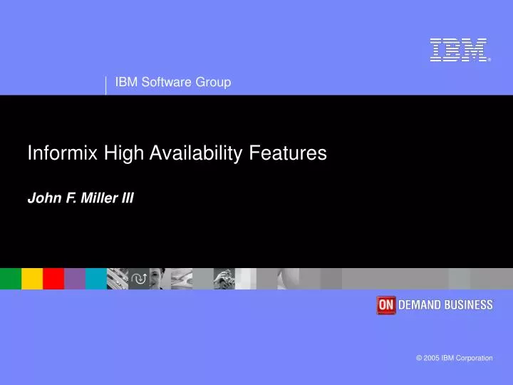 informix high availability features