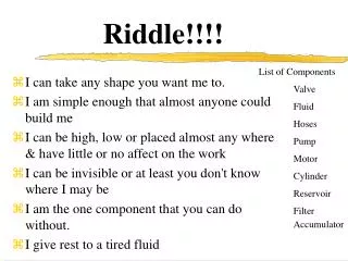 Riddle!!!!