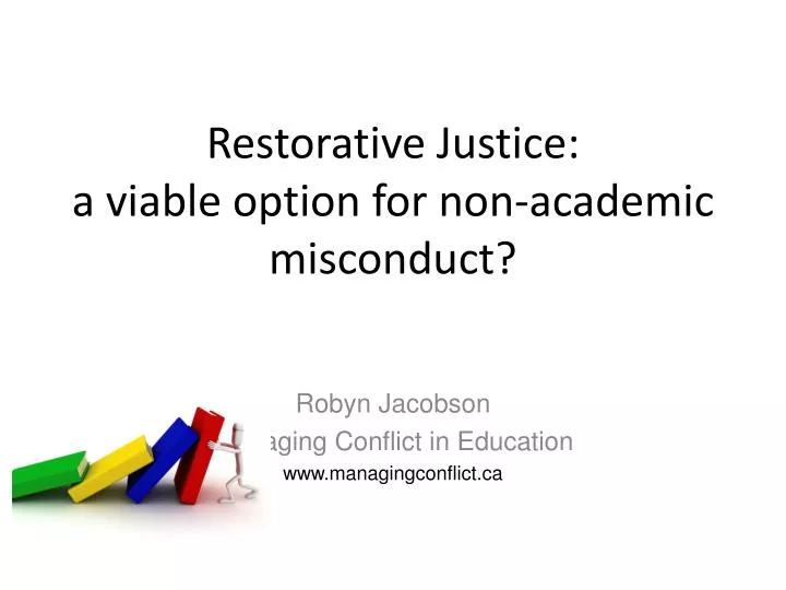 restorative justice a viable option for non academic misconduct