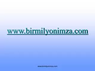www.birmilyonimza.com