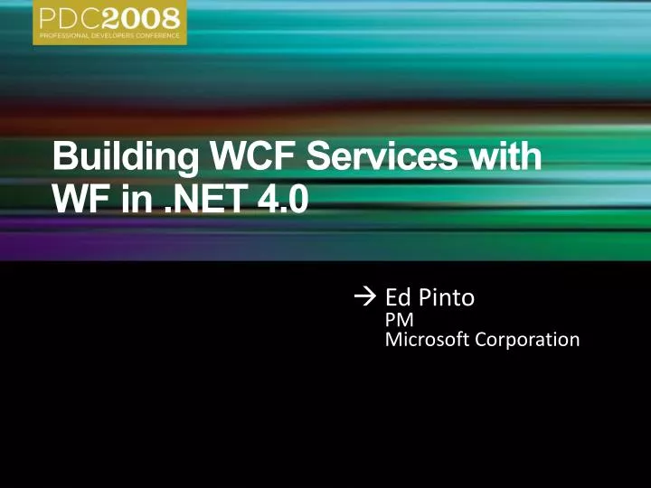 building wcf services with wf in net 4 0