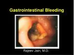 Gastrointestinal Bleeding - slide 1
