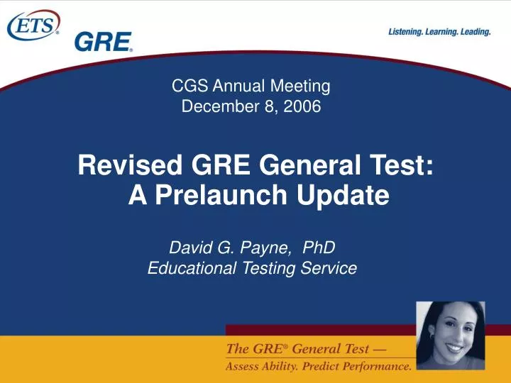 revised gre general test a prelaunch update