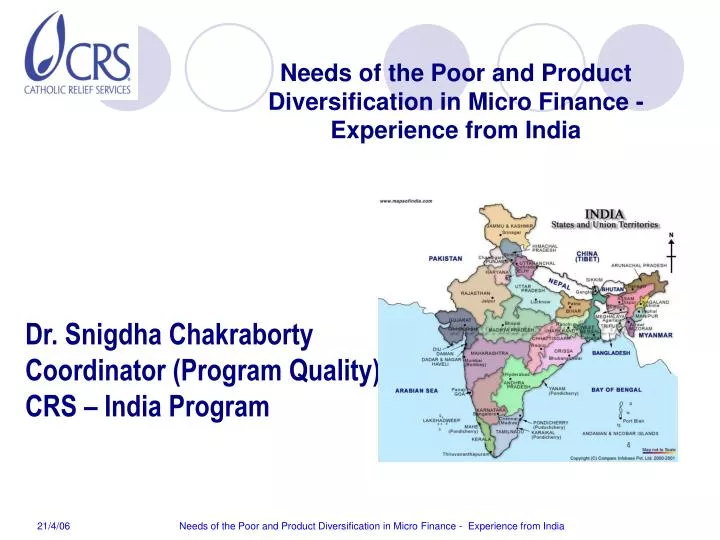 dr snigdha chakraborty coordinator program quality crs india program