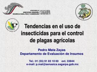 Tendencias en el uso de insecticidas para el control de plagas agrícolas
