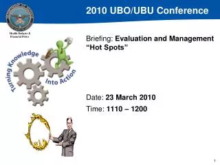 Briefing: Evaluation and Management “Hot Spots”