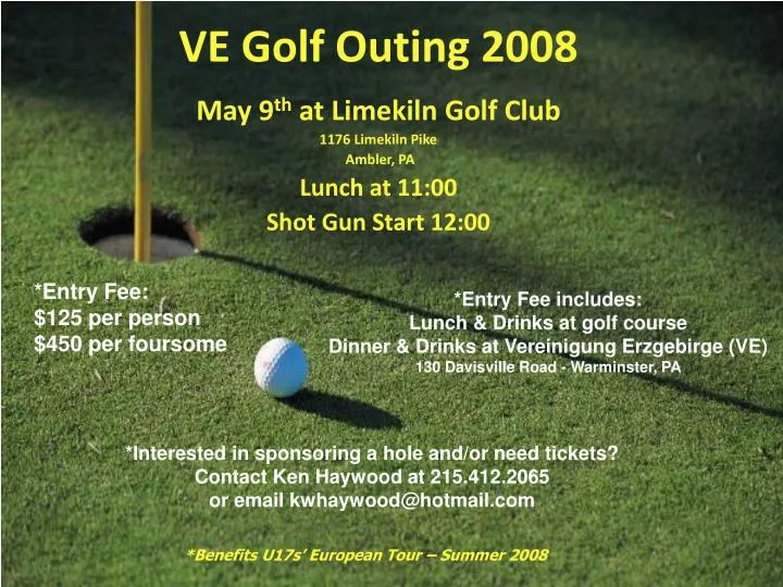 ve golf outing 2008