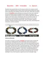 bracelets - slide 1