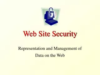Web Site Security