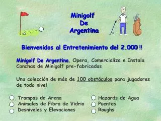 Minigolf De Argentina
