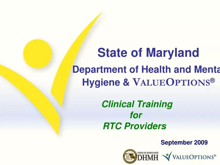 state of maryland department of health and mental hygiene v alue o ptions