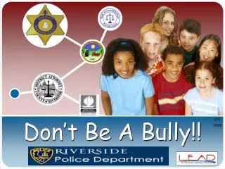 Don’t Be A Bully!!