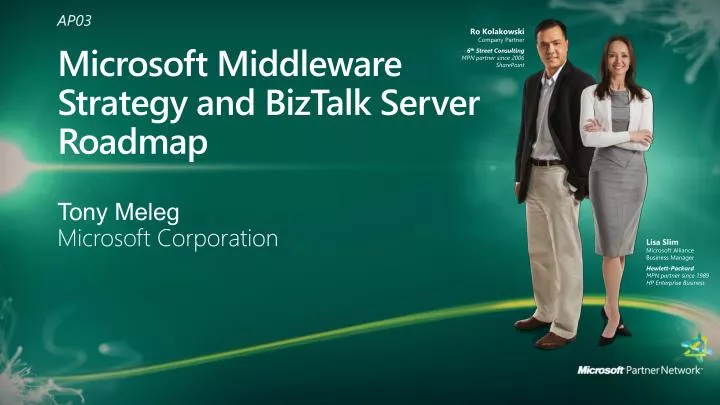microsoft middleware strategy and biztalk server roadmap