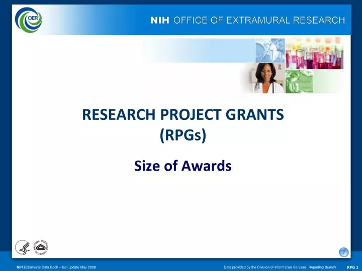 research project grants rpgs size of awards